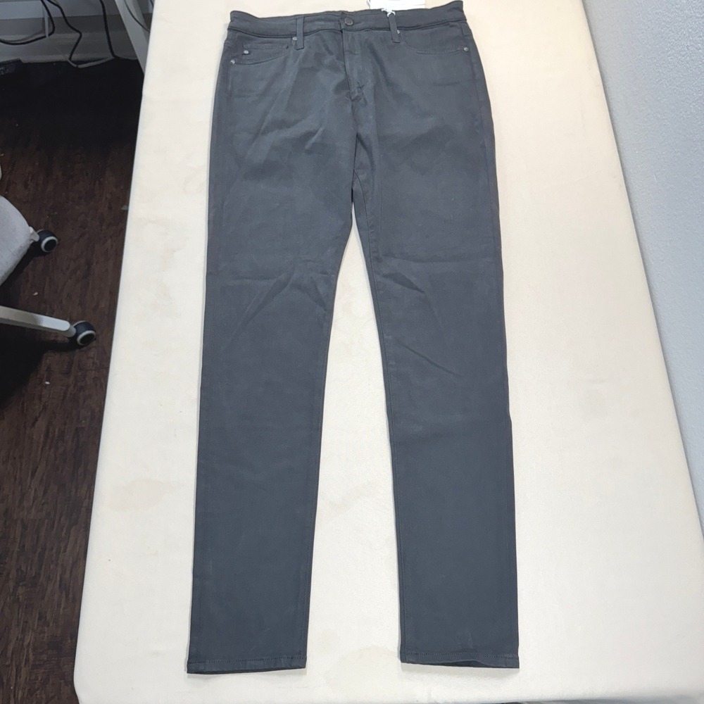 AG Adriano Goldschmied Farrah Skinny High Rise Jeans Black Modern Size 31R NWT